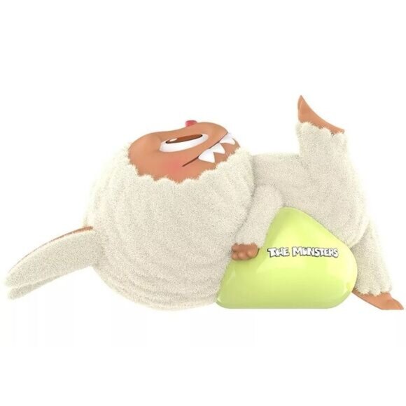 NEW Unopened Pop Mart MONSTERS Labubu Lazy Yoga Series - White Lay Down - Picture 2 of 7